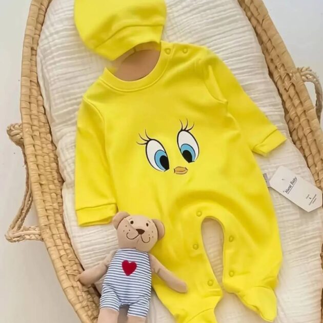 Grenouillère Tweety en coton