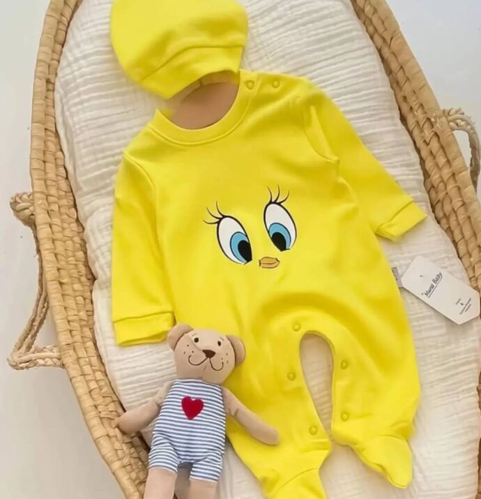 Grenouillère Tweety en coton